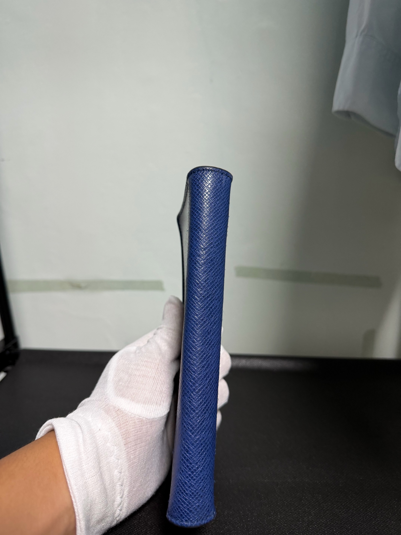 루이비통코발트블루 장지갑 4