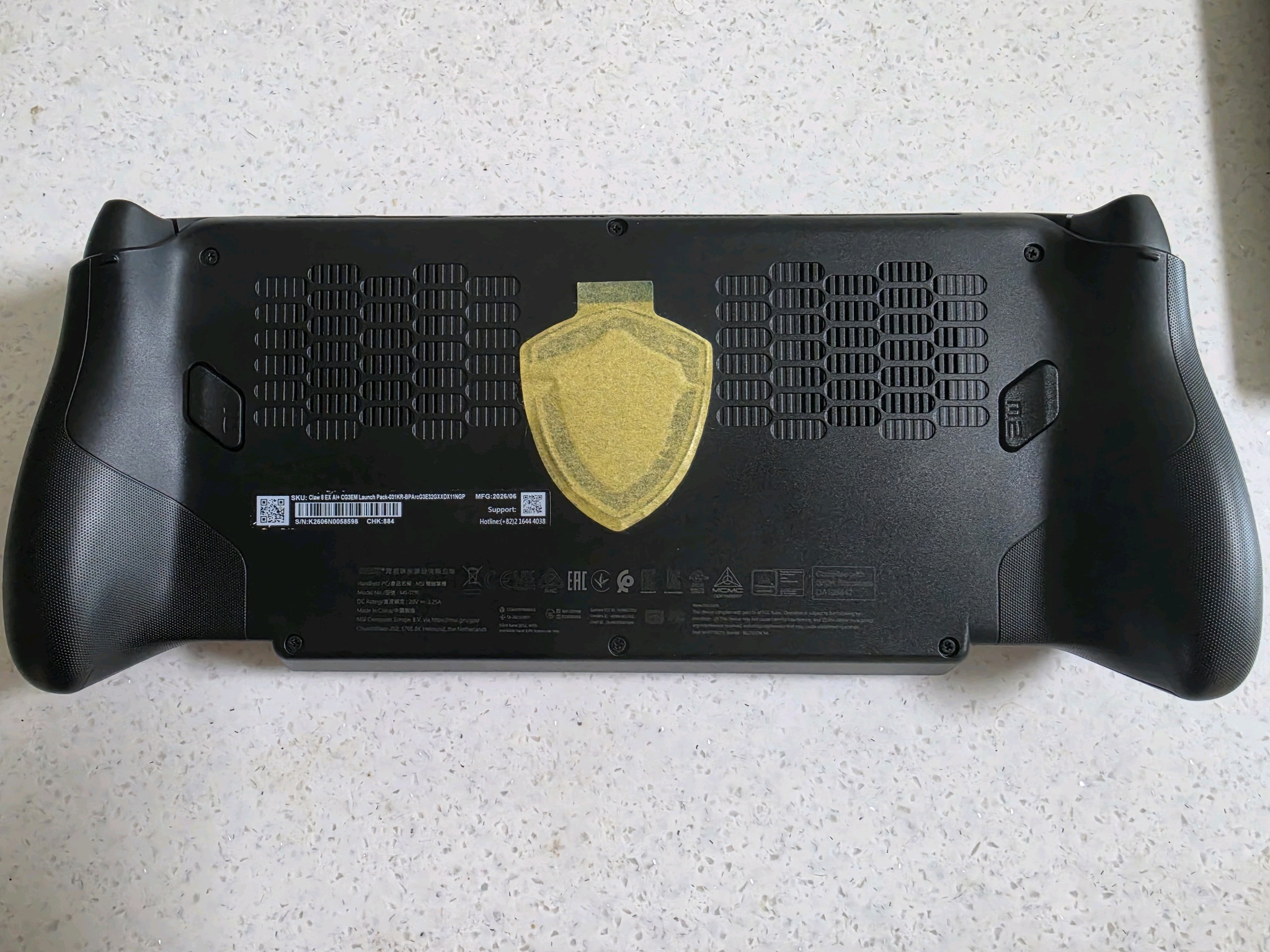 MSI CLAW8 EX AI+ 런치팩 풀박스 UMPC 6