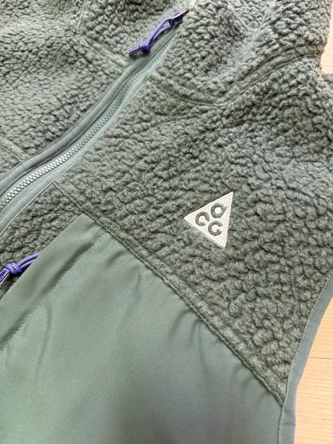 나이키 acg 악틱 울프 후리스 조끼 자켓 XL 105 2
