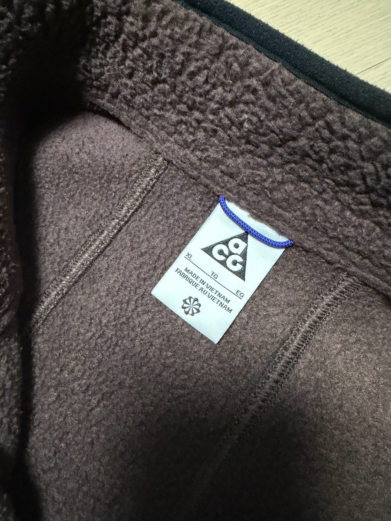 나이키 acg 악틱 울프 후리스 조끼 자켓 XL 105 4