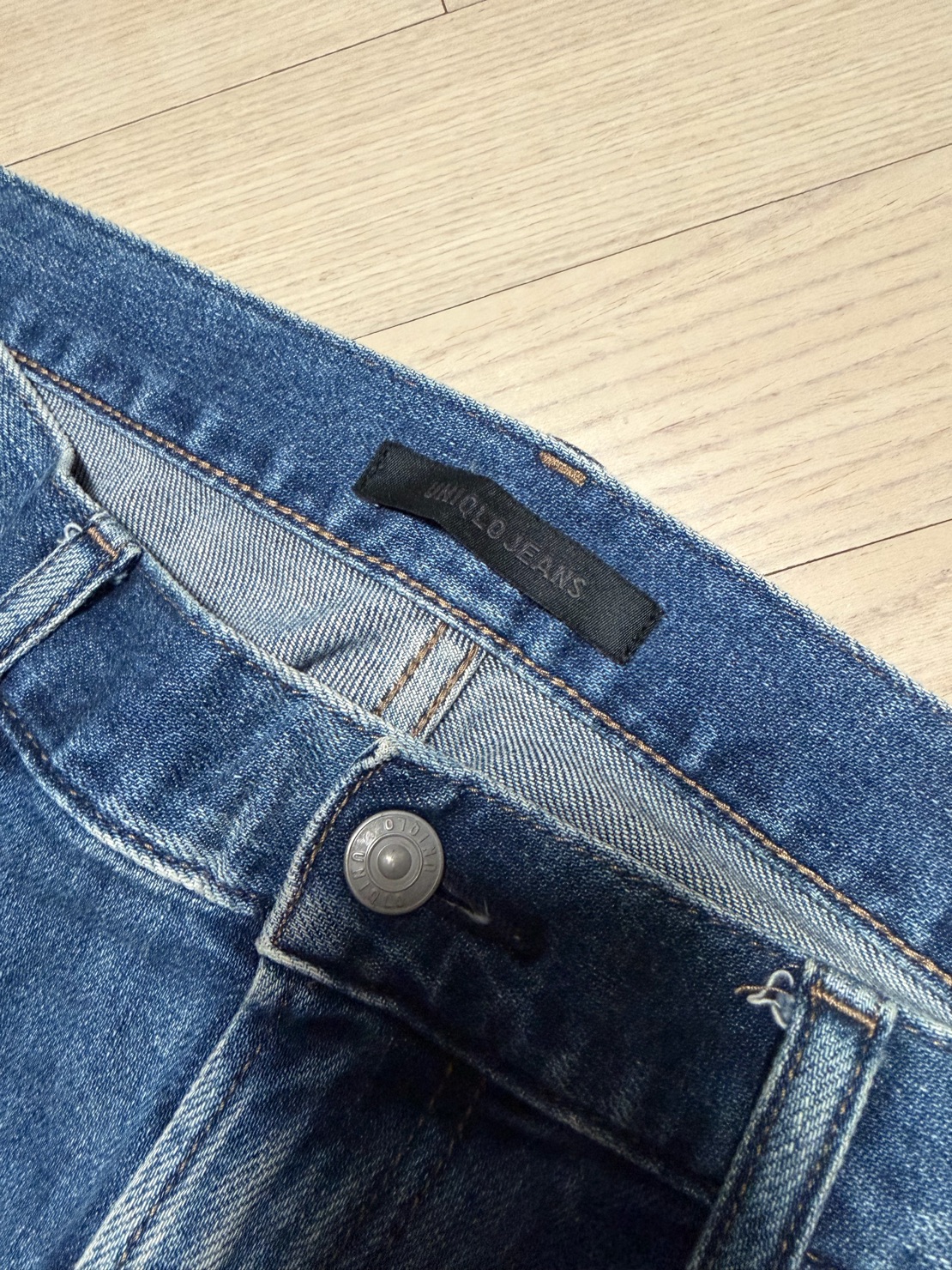 유니클로 명작 디스 워싱진 청바지 32 6