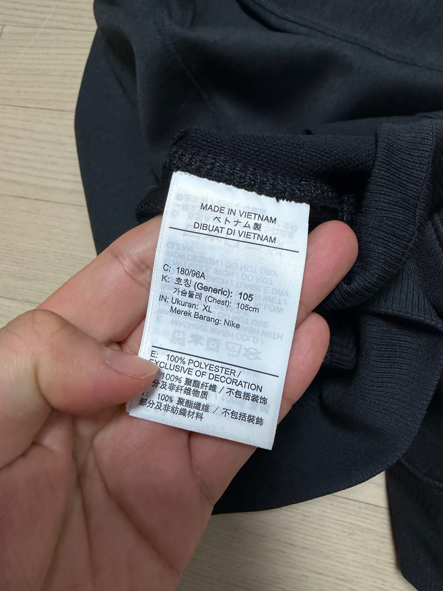 나이키 드라이핏 골프 반집업 XL 105 새상품 5