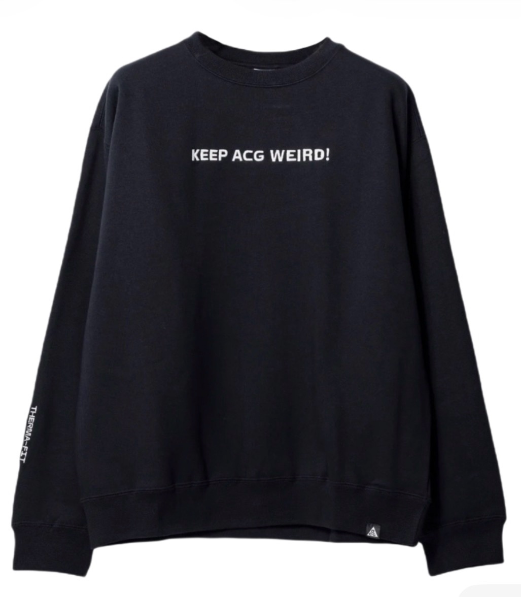 나이키 ACG 자수 맨투맨 블랙 L 105