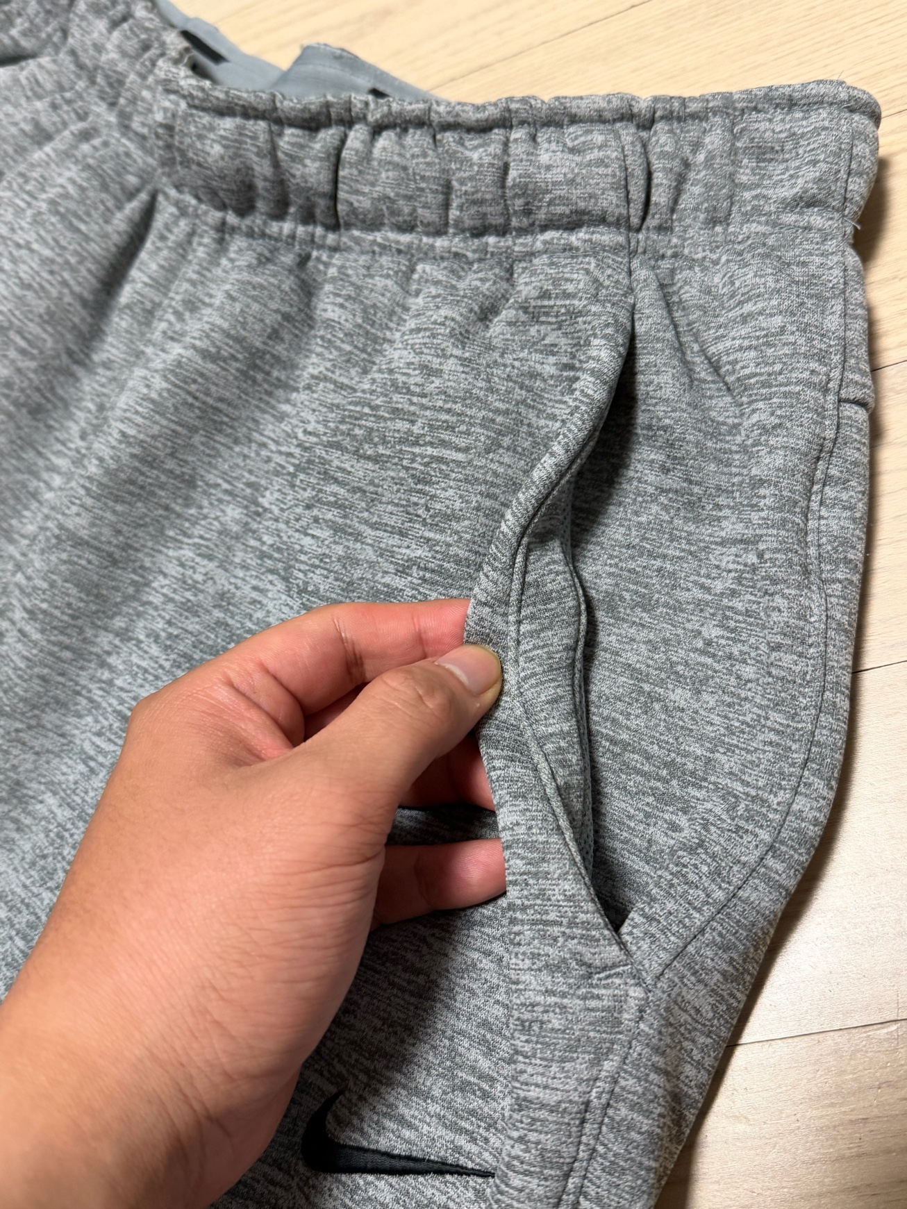 나이키 써마핏 남성 겨울 팬츠 그레이 M 5