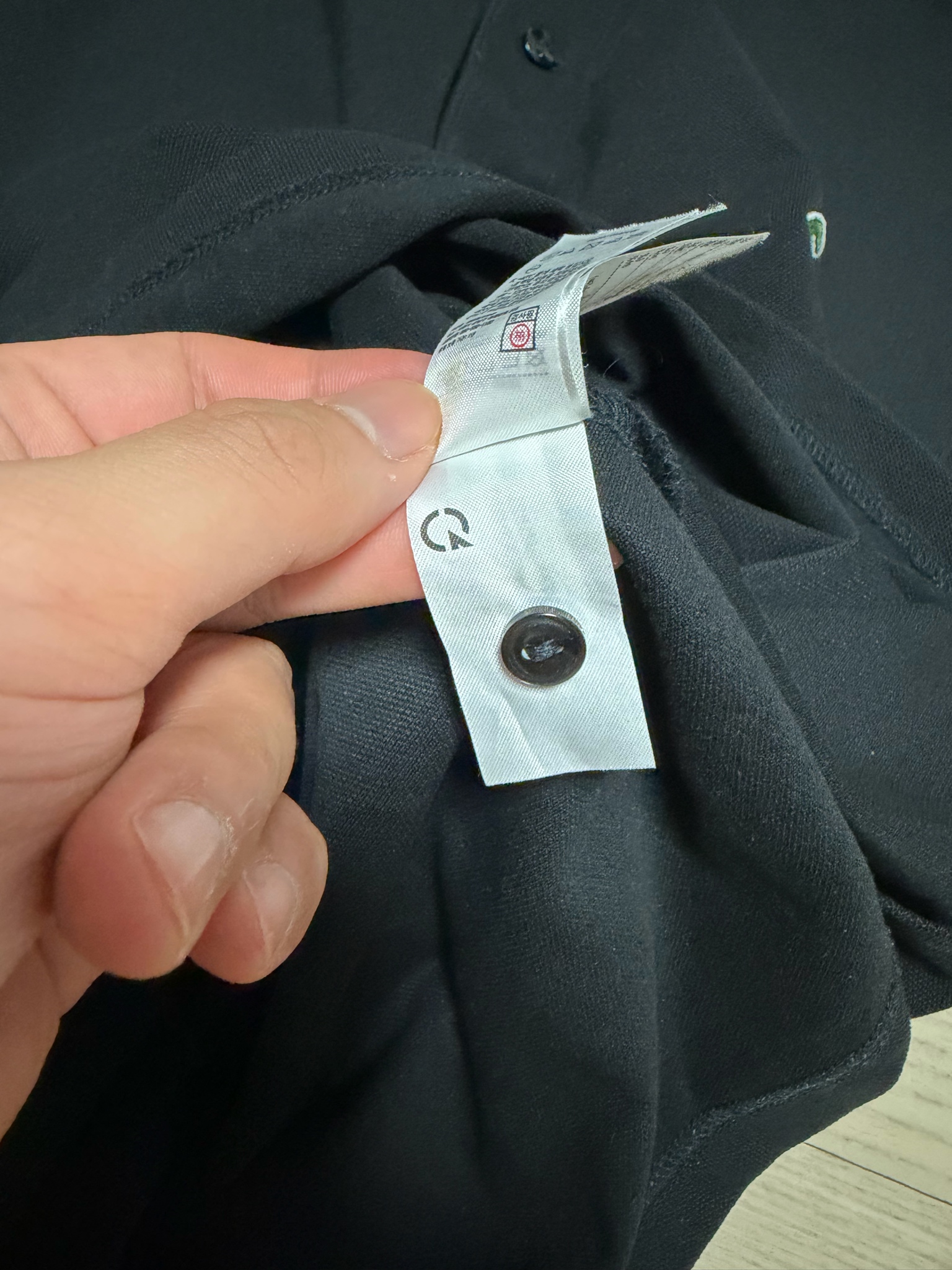 라코스테 슬림핏 PK 반팔 카라티 블랙 XL 105 6