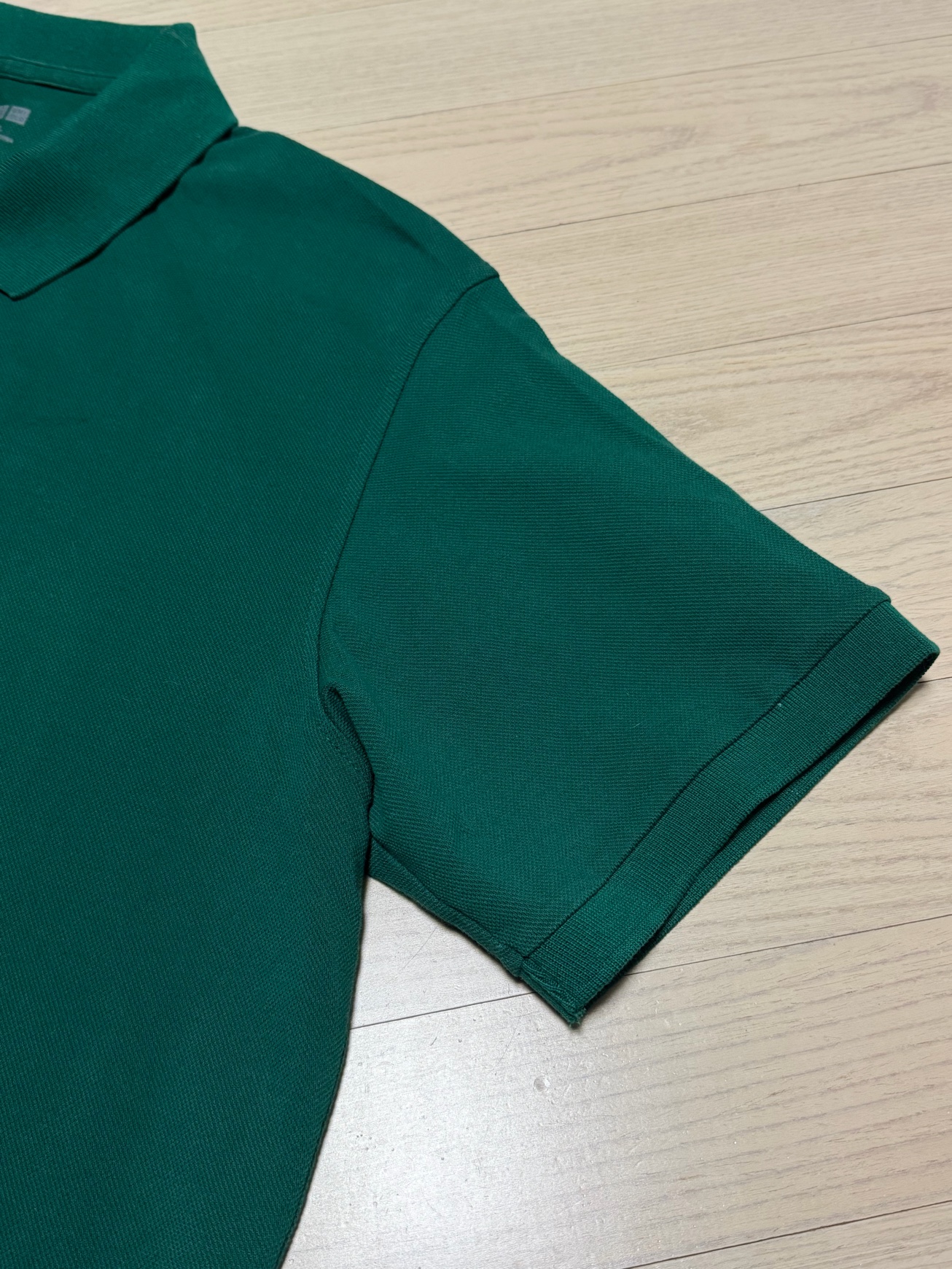 유니클로 PK 반팔 카라티 그린 XL 105 2