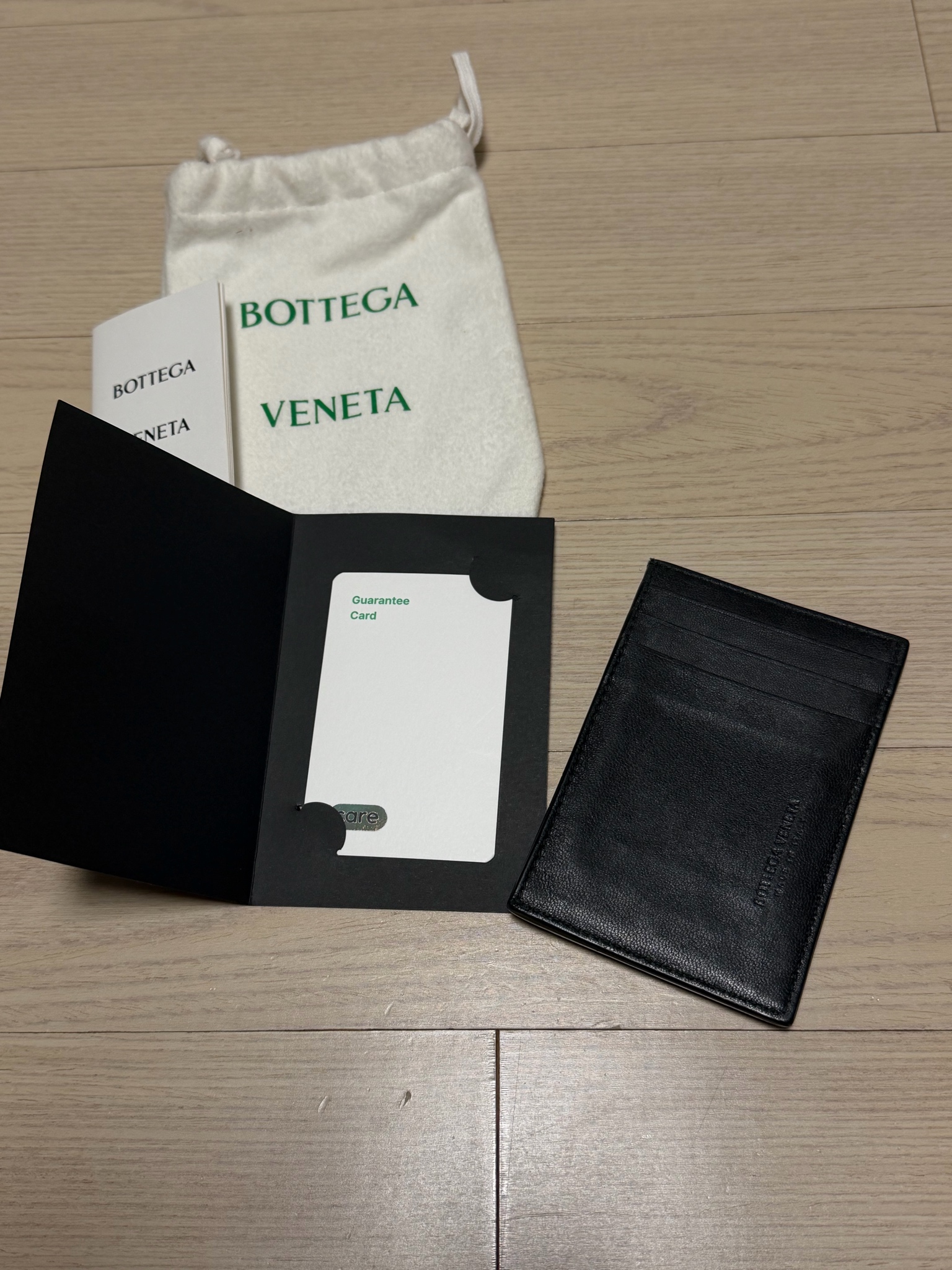 보테가베네타 카세트 카드지갑 블랙 6
